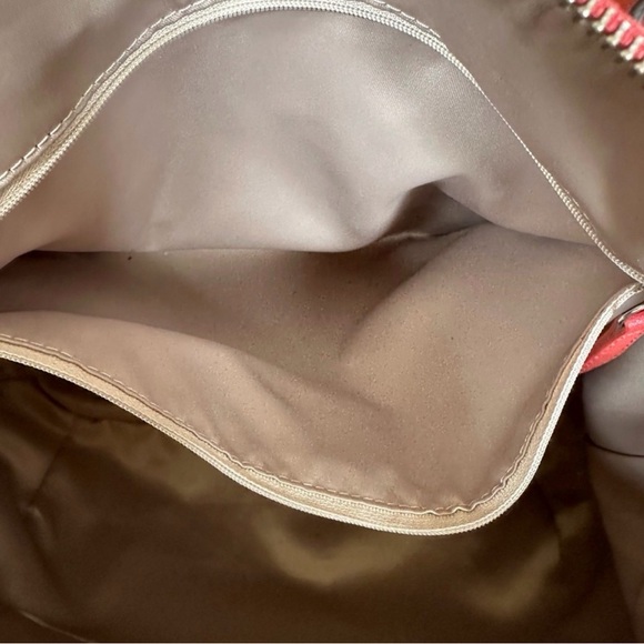 Coach Red Croc-Embossed Shoulder Bag - Picture 6 of 11